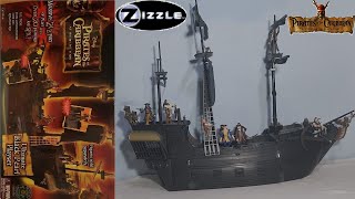 Zizzle Ultimate Black Pearl Playset from Pirates of the Caribbean At Worlds End Review [upl. by Nolek]