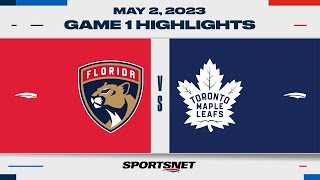 NHL Game 1 Highlights  Panthers vs Maple Leafs  May 2 2023 [upl. by Maillw]