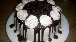 Best Chocolate Birthday Cake Recipe  Without Oven Easy Birthday Cake Recipe [upl. by Frances]