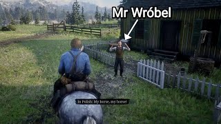 Theres A Sad HIDDEN Scene if Arthur Steals Mr Wrobels Horse  Red Dead Redemption 2 [upl. by Anida]