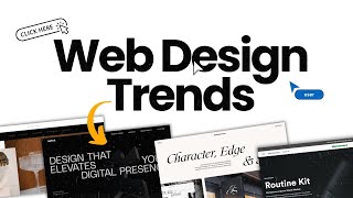 Six Web Design Trends of Note in 2024 [upl. by Atirres]