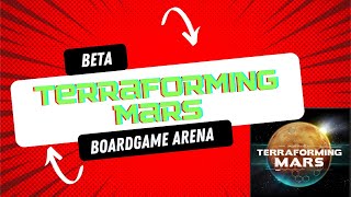 Terraforming Mars Board Game Arena Game Play [upl. by Lemaj]