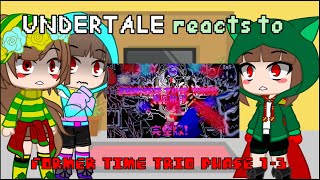 Undertale React To MURDER TIME TRIO HARD MODE Phase 13  Part35 日本語ampEnglish [upl. by Cecily]