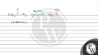 Write chemical equations for the following reactions Propanone is treated with dilute \\\\math [upl. by Bacon]