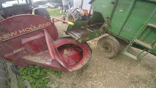 WhirlAFeed Blower Eats the Corn Silage [upl. by Macleod]