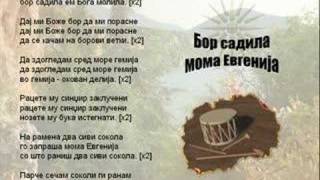 Bor Sadila Moma Evgenija  Macedonian Song [upl. by Eirrej286]