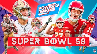 ¿Quién para ganar el Super Bowl 2024 ¿49ERS o CHIEFS  El Camino en los Power Rankings NFL [upl. by Philemon]