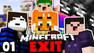 DER FREEDOM SQUAD IST ZURÜCK ✪ Minecraft EXIT 01  Paluten Deutsch [upl. by Ardnuas550]