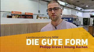 Gesellenstück von Philipp Greve – DIE GUTE FORM NRW [upl. by Olegnaleahcim]