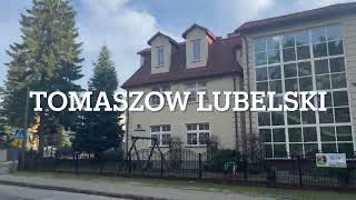 Tomaszow Lubelski  Poland City  Walking Tour [upl. by Zephan896]