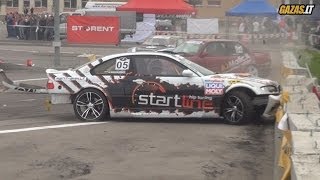 BMW M3 drift crash Andrius Vasiliauskas [upl. by Eloccin]