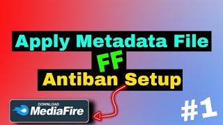 How to apply Metadata File  Antiban Setup 1 [upl. by Justen]