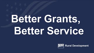 Better Grants Better Service [upl. by Nagard]