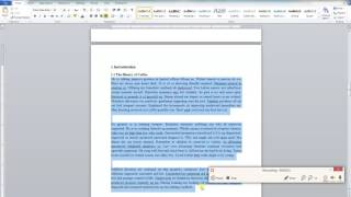 How to indent the first line of paragraphs Microsoft Word 2013 [upl. by Alegnasor548]