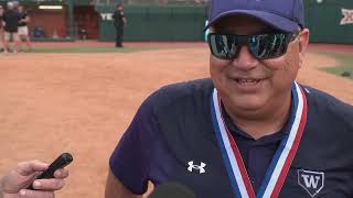 Bally 2024 6A State Softball Weslaco wins state in a come from behind win over Waco Midway 117 [upl. by Bickart762]