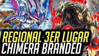 BRANDED CHIMERA 3ER LUGAR REGIONAL DECK PROFILE 2024 yugioh yugiohtcg [upl. by Helsell]