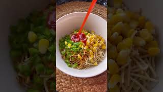 street food chili mili bhel recipe 🤤 [upl. by Yartnoed]