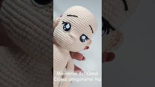 Amigurumi a crochet  Valentina Muñeca Articulada paso a paso  Miembros  Clases amigurumis Vip [upl. by Yecnay347]