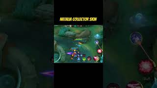 NATALIA COLLECTOR SKIN FIRST GAMEPLAY MLBB 🥶💀 nataliagameplay nataliamlbb mlbb nataliatop1global [upl. by Lauryn12]