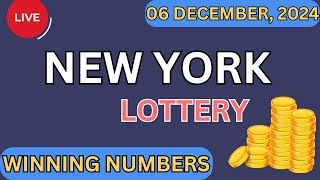 New York Midday Lottery Results For  06 Dec 2024  Numbers  Win 4  Take 5  NY Lotto  Powerball [upl. by Adena]