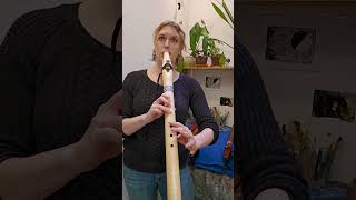 Stellar Native American Style Flutes  Curly Maple flute in the key of bass C  5938 [upl. by Schwejda]