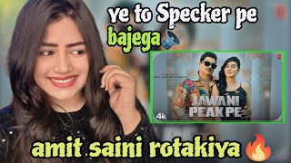 Jawani Peak Pe  Amit Saini Rohtakiya Feat Sweta Chauhan  New Haryanvi Song 2024 [upl. by Darnoc]