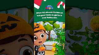 How come it’s Christmas when yesterday it was Halloween 🎃 🎄 nurseryrhymes babyjohn christmas [upl. by Aihsem]