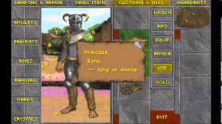 Daggerfall Walkthrough Part 6  Scourg Barrow and the King of Worms [upl. by Jard784]