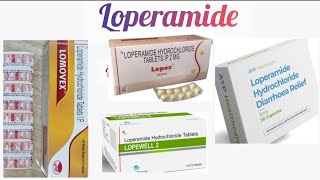 Loperamide medicinedrug Side effects of Loperamide Uses of loperamide medicine [upl. by Enilamme]