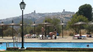 Arcos de la Frontera  La Piscina del Mesón de la Molinera [upl. by Marelya]