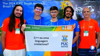 TIME DA PUC GOIÁS CONQUISTA MEDALHA NA FINAL NACIONAL DE MARATONA DE PROGRAMAÇÃO [upl. by Yaj955]