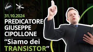 Predicatore Giuseppe Cipollone quotSiamo dei transistorquot  La Zanzara del 31102024 [upl. by Ocisnarf120]