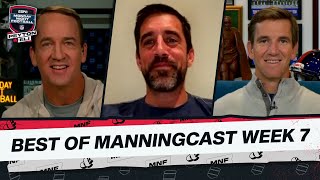 Best of the ManningCast Week 7  Monday Night Football with Peyton amp Eli [upl. by Gaul]