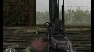 quotCall of Duty 1quot full walkthrough on Veteran Part 10  UK Campaign Pegasus Bridge  Day [upl. by Akimrehs564]