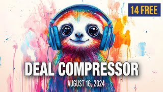 Deal Compressor August 16 2024  Music Software Sales amp New Releases [upl. by Nairdna]