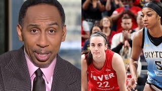 Stephen A Smith Angel Reese amp Caitlin Clark Are Not Basketball Rivals [upl. by Finkelstein]