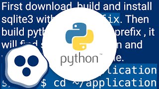 Building Python 25 with full Sqlite3 as a user on linux [upl. by Noicpecnoc]