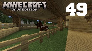 Minecraft  GAMEPLAY  O Estabulo Parte Final 49 60 FPS FHD [upl. by Sifan172]