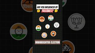 are you influenced by freebies   Maharashtratelection shorts is [upl. by Enymsaj772]