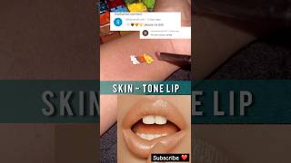 The Ultimate Skin  Tone Lipstick for a Natural Look  colormixing lipstickhacks shortsfeed [upl. by Yahiya]