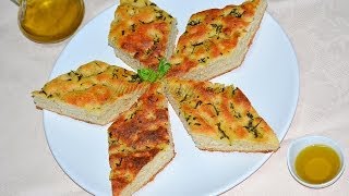 Reteta Focaccia cu rozmarin si busuioc  JamilaCuisine [upl. by Amzu327]