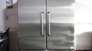 REFRIGERADOR VERTICAL DE DOS PUERTAS INOXIDABLES ELITE SAS [upl. by Dempstor]