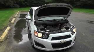 2014 Chevrolet Sonic 18  Front Brake Service [upl. by Otcefrep159]