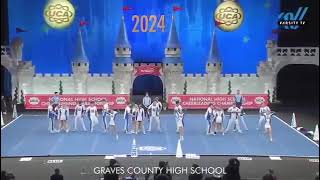 Graves County High School  Cheerleading 2024 [upl. by Ettenyar]