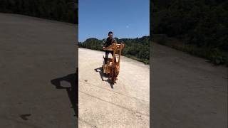 Handmade wooden dragon vehicle 🥰 shorts ytshorts [upl. by Ramin]