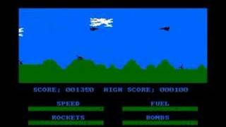 Harrier Attack on the Amstrad CPC [upl. by Koss]