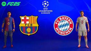 FC25 🔥 FC Barcelona vs FC Bayern München  UEFA Champions League [upl. by Dollie868]