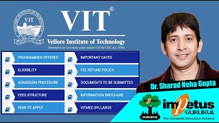 VIT Admission 2022  VITMEE ELIGIBILITY  VITMEE SYLLABUS  Exam Date  ADMISSION PROCEDURE [upl. by Noyad]