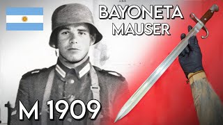 BAYONETA FUSIL MAUSER 1909  EJÉRCITO ARGENTINO [upl. by Meave97]