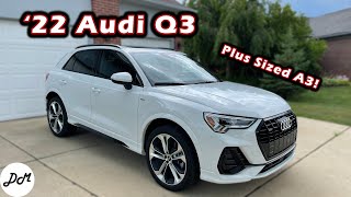 2022 Audi Q3 — DM Review [upl. by Auqenaj]